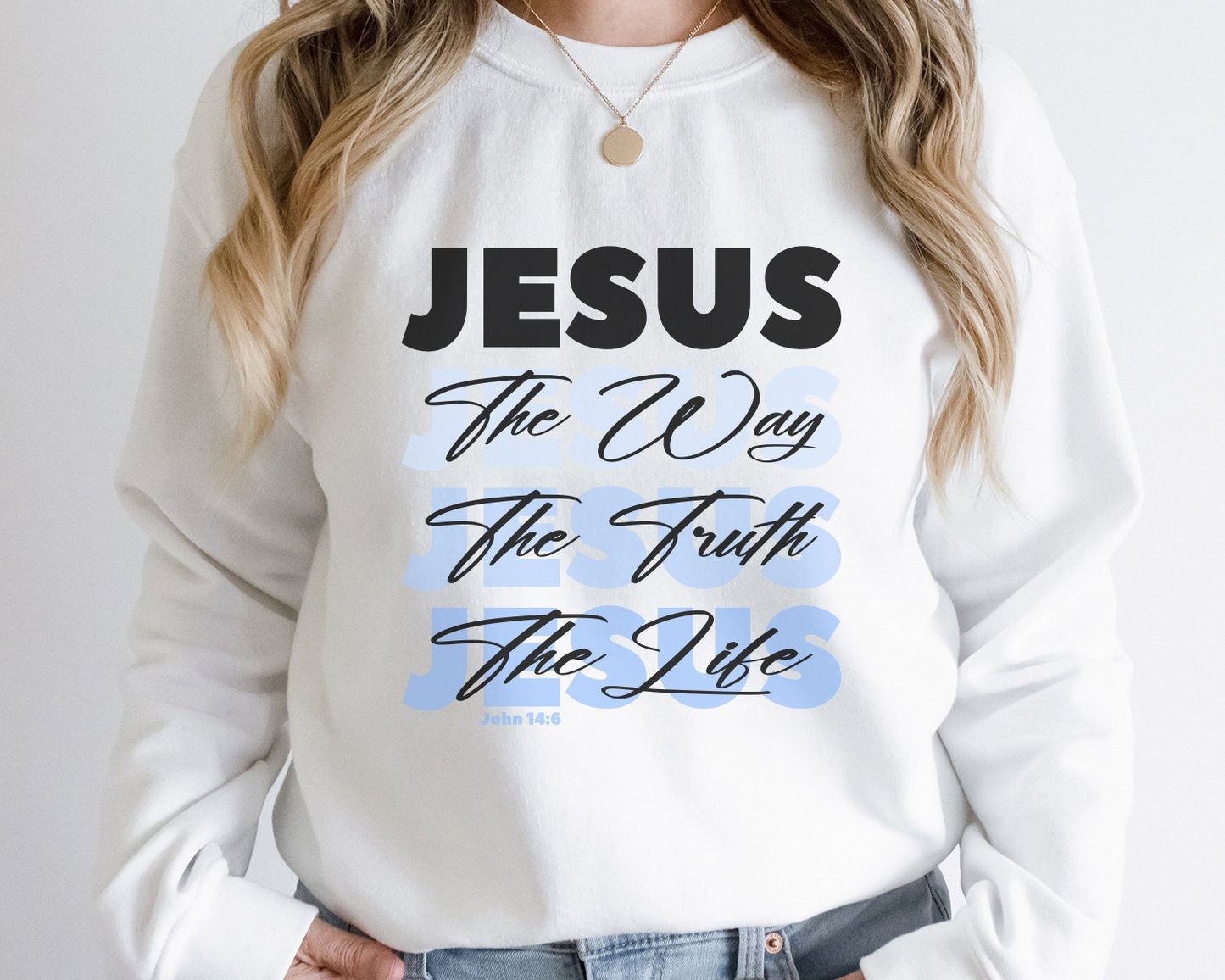 Jesus The Way The Truth The Life - Modern Faith Home Decor