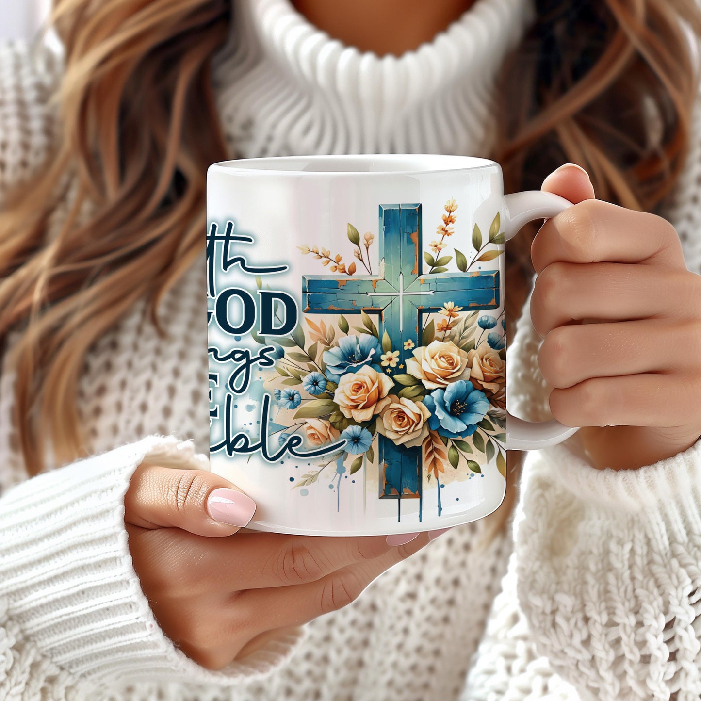 Christian Faith Coffee Mug | Scripture & Inspiration Gift