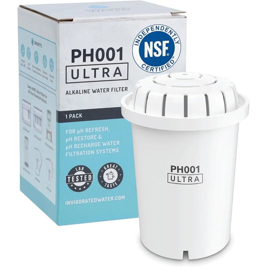 **Alkaline Home Water Filter: 96 Gallon Multi-Stage Heavy Metal Removal**