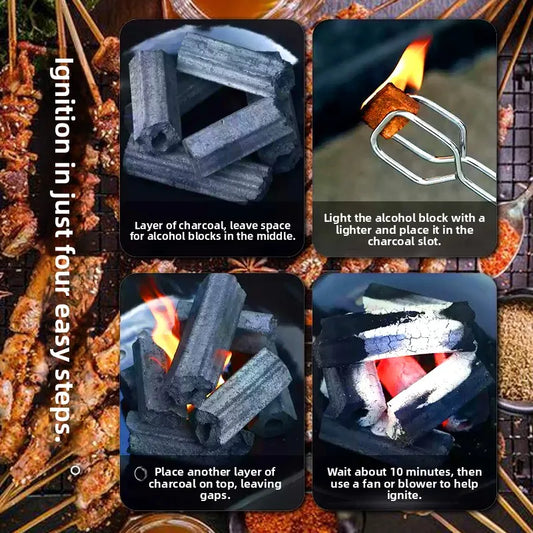 **Quick Light Bamboo Charcoal for Effortless Backyard Grilling**