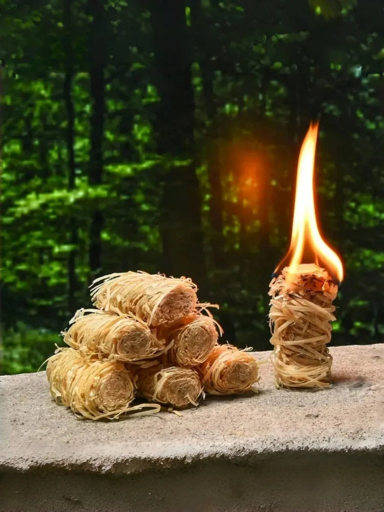 Odorless Fire Starters for BBQ, Fireplace, Wood Stove & Camping.