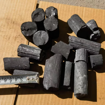 **Smokeless Fruit Charcoal: Perfect for Clean Backyard Grilling and Camping.**