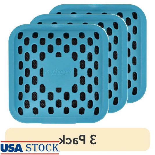 3 Pack Natural Charcoal Pet Odor Eliminator – Litter Box Deodorizer & Moisture Control.