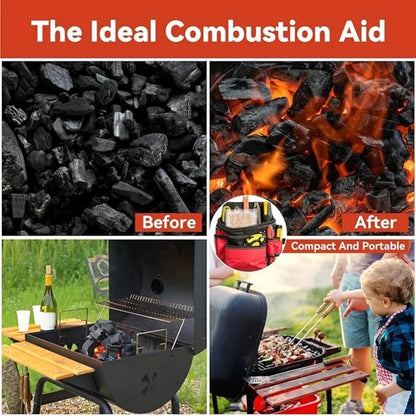 Odorless Fire Starters for BBQ, Fireplace, Wood Stove & Camping.