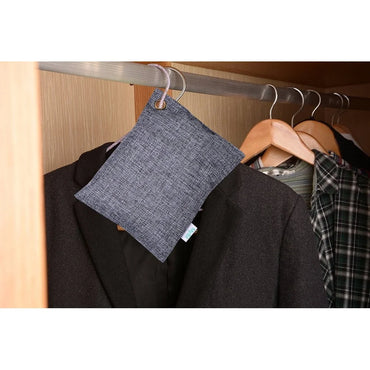 **Natural Bamboo Charcoal Odor Eliminator: Fresh Air for Car, Closet, Pet Areas.**