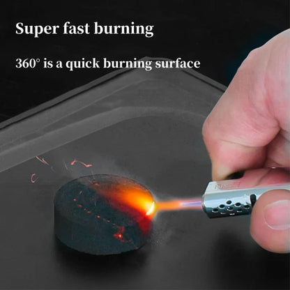 **Fast Lighting Hardwood Charcoal for Smoke-Free Backyard BBQ.**