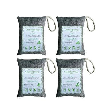 **Natural Bamboo Charcoal Air Purifier & Odor Eliminator for Car & Home.**