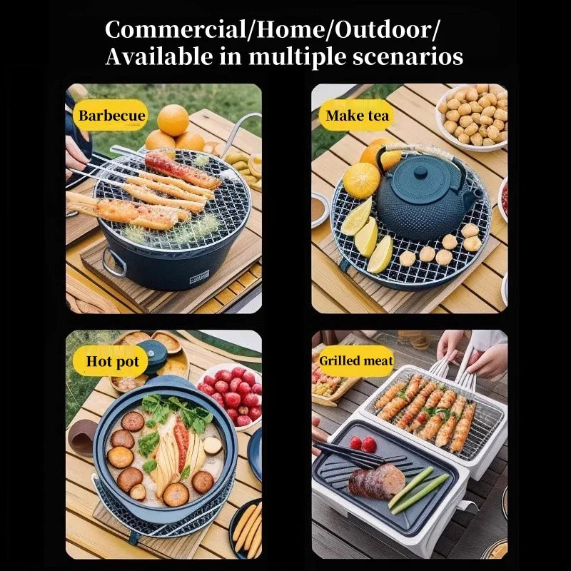 **Fast Lighting Hardwood Charcoal for Smoke-Free Backyard BBQ.**