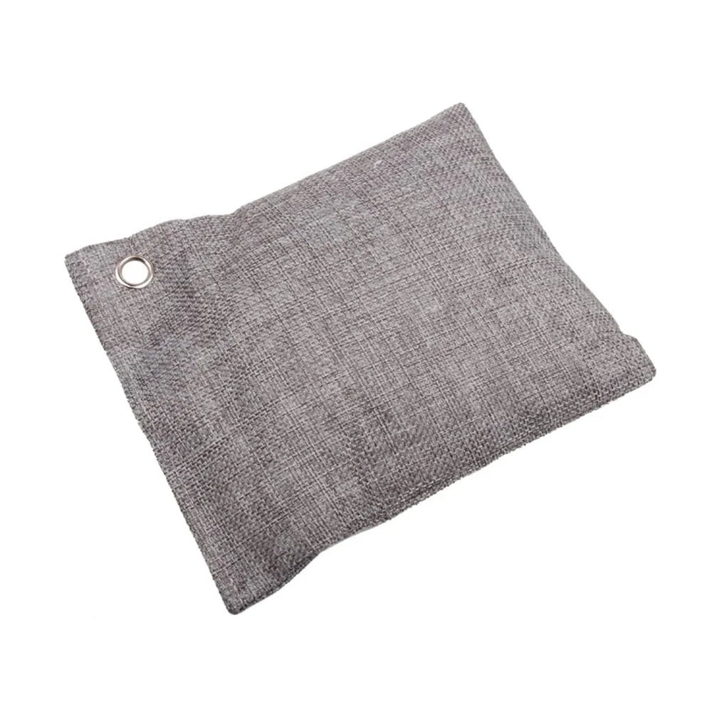 **Natural Bamboo Charcoal Odor Eliminator: Fresh Air for Car, Closet, Pet Areas.**