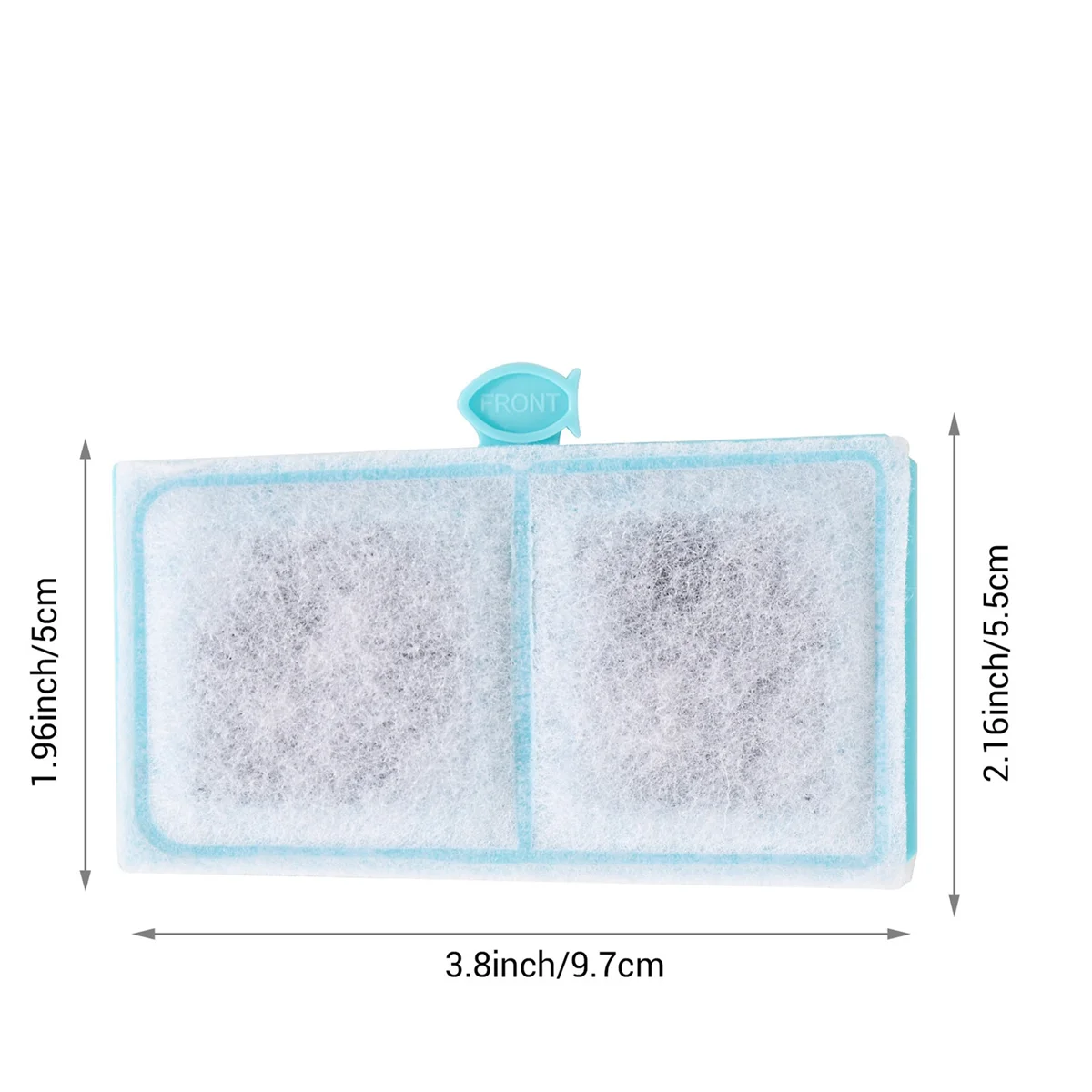**Thick Zeolite Aquarium Filter Cartridges for Clean Water.**
