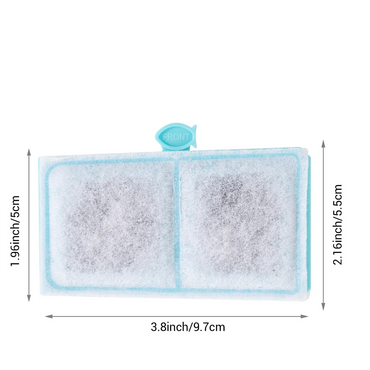 **Thick Zeolite Aquarium Filter Cartridges for Clean Water.**