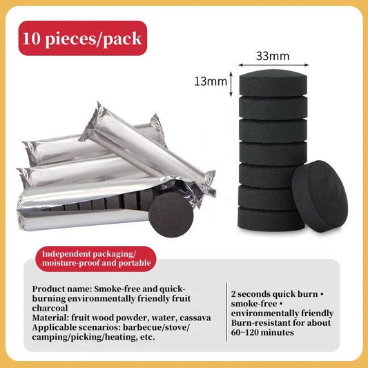**Fast Lighting Hardwood Charcoal for Smoke-Free Backyard BBQ.**