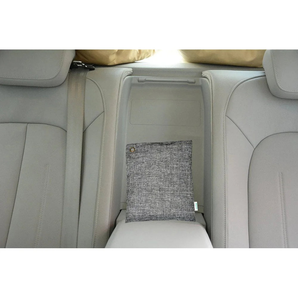 **Natural Bamboo Charcoal Odor Eliminator: Fresh Air for Car, Closet, Pet Areas.**