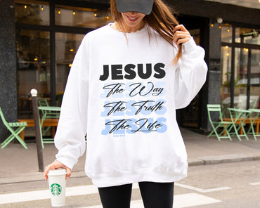 Jesus The Way The Truth The Life - Modern Faith Home Decor