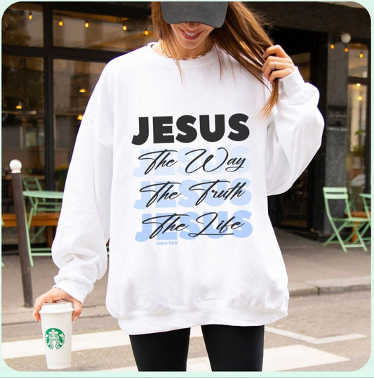 Jesus The Way The Truth The Life - Modern Faith Home Decor