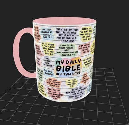 Start Your Day: Daily Bible Affirmations Coffee Mug, 11oz 15oz