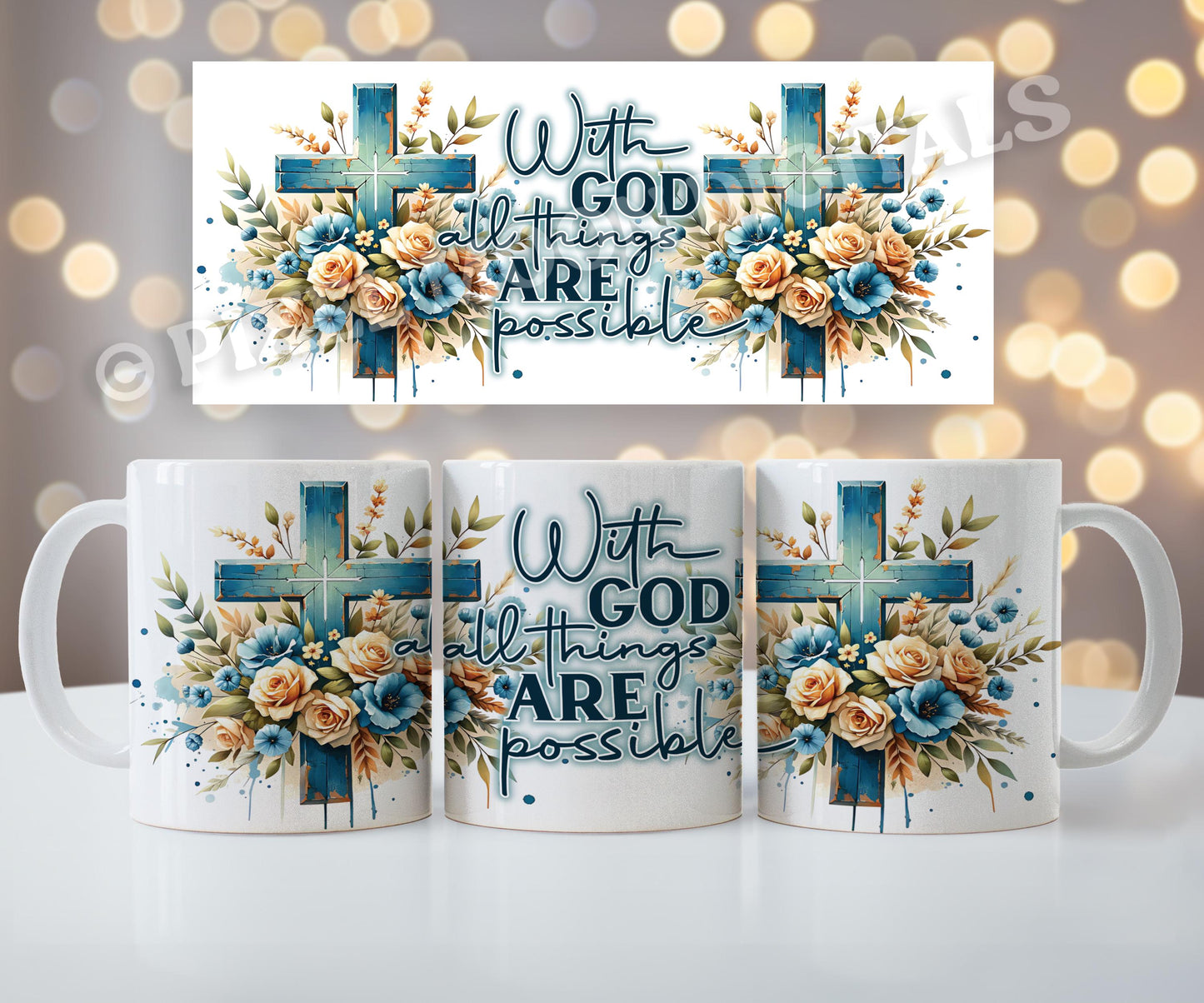 Christian Faith Coffee Mug | Scripture & Inspiration Gift
