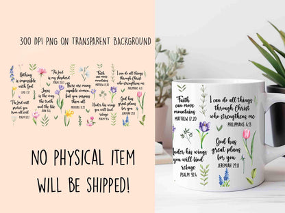 Faith-Filled Bible Verse Mug – Her Morning Coffee & Inspiration.