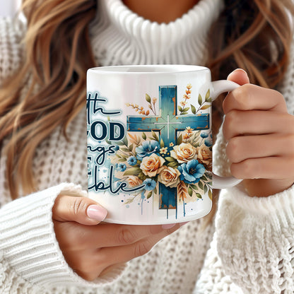Christian Faith Coffee Mug | Scripture & Inspiration Gift