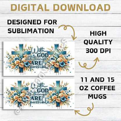Christian Faith Coffee Mug | Scripture & Inspiration Gift