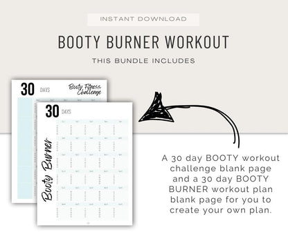 30-Day Booty Burner: Sculpt and Lift for a Stronger, Rounder Beach Booty.