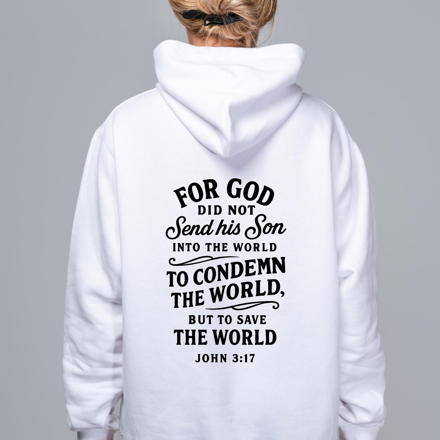 John 3:17 Faith Bible Verse: Inspirational Decor and Gifts.