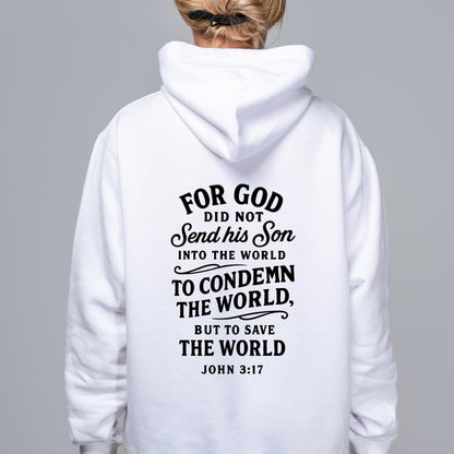 John 3:17 Faith Bible Verse: Inspirational Decor and Gifts.