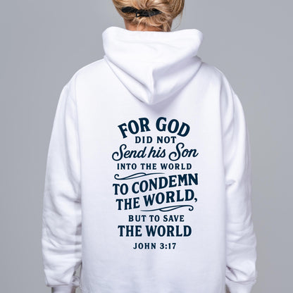 John 3:17 Faith Bible Verse: Inspirational Decor and Gifts.